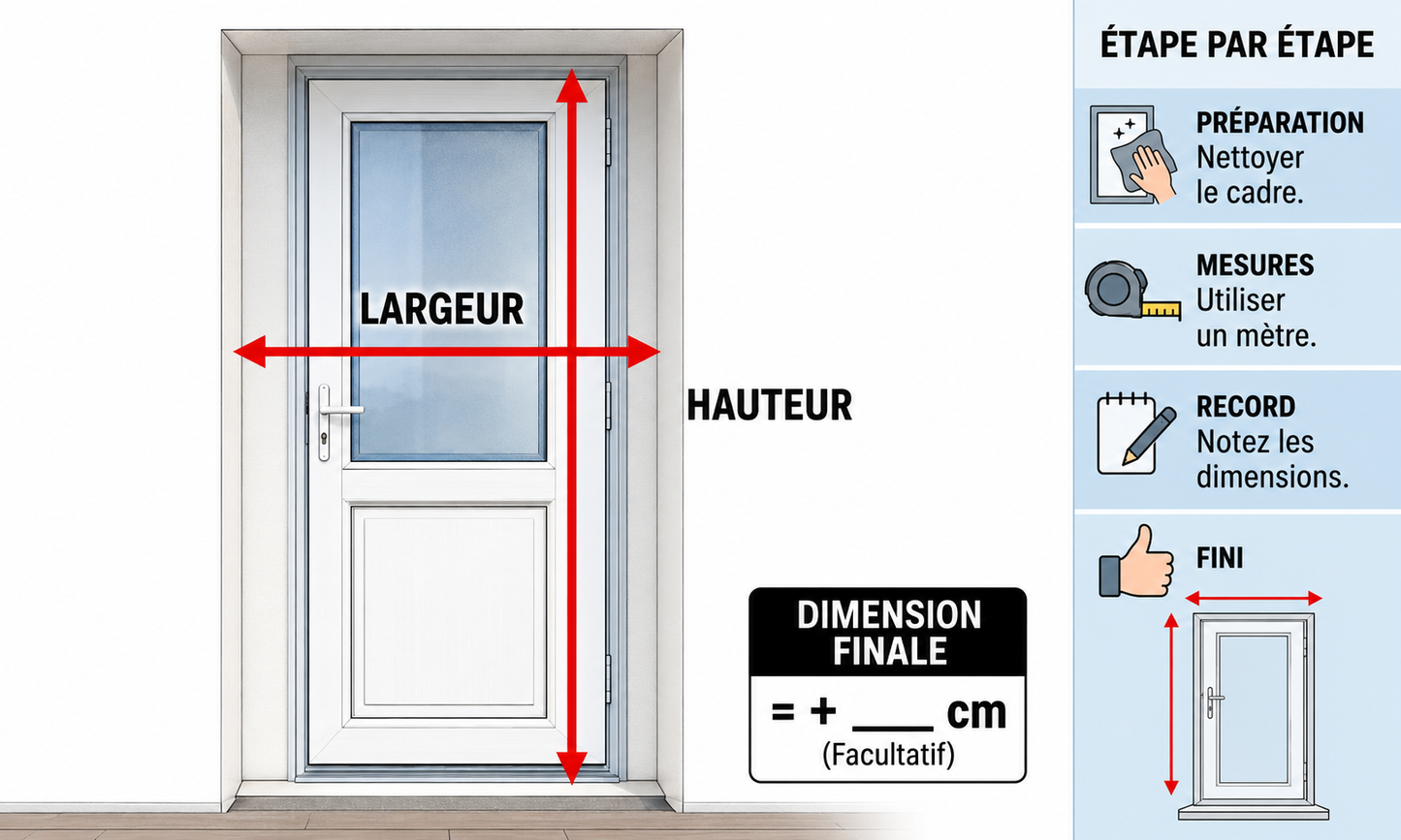 Moustiquaire Porte Ouverture Latérale