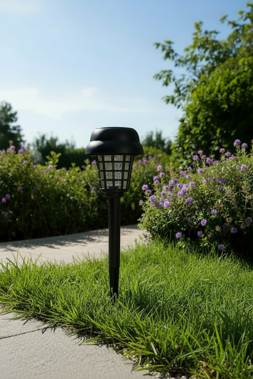 Lampe Solaire UV Etanche Anti-Moustique
