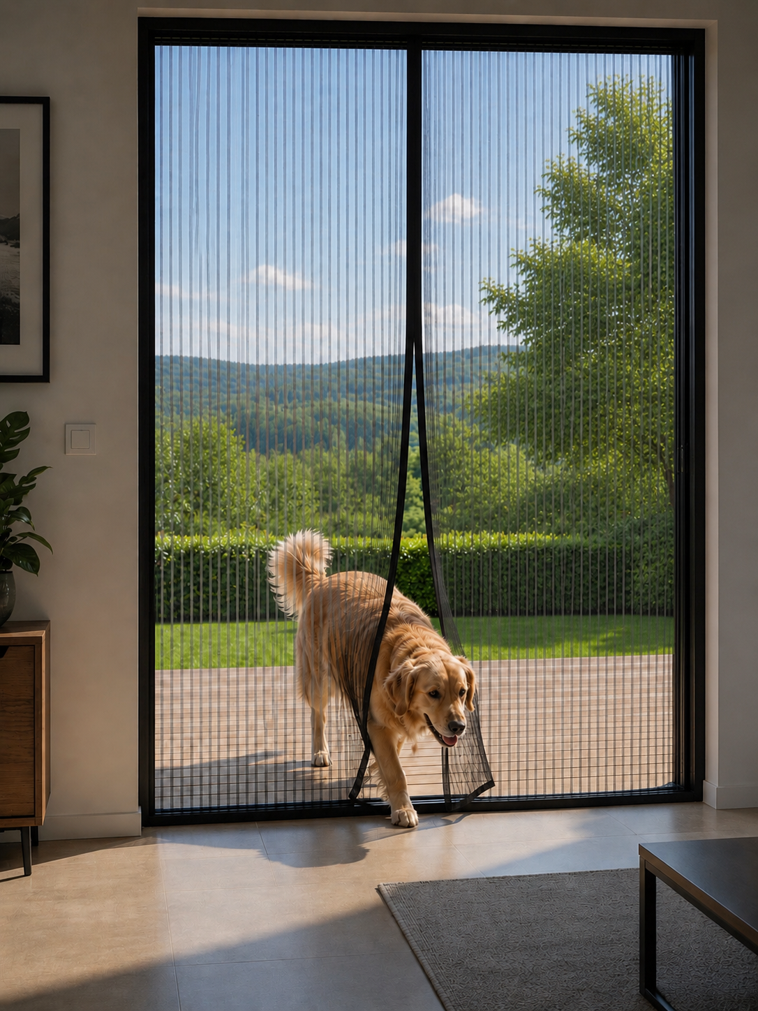 Moustiquaire Porte Moderne