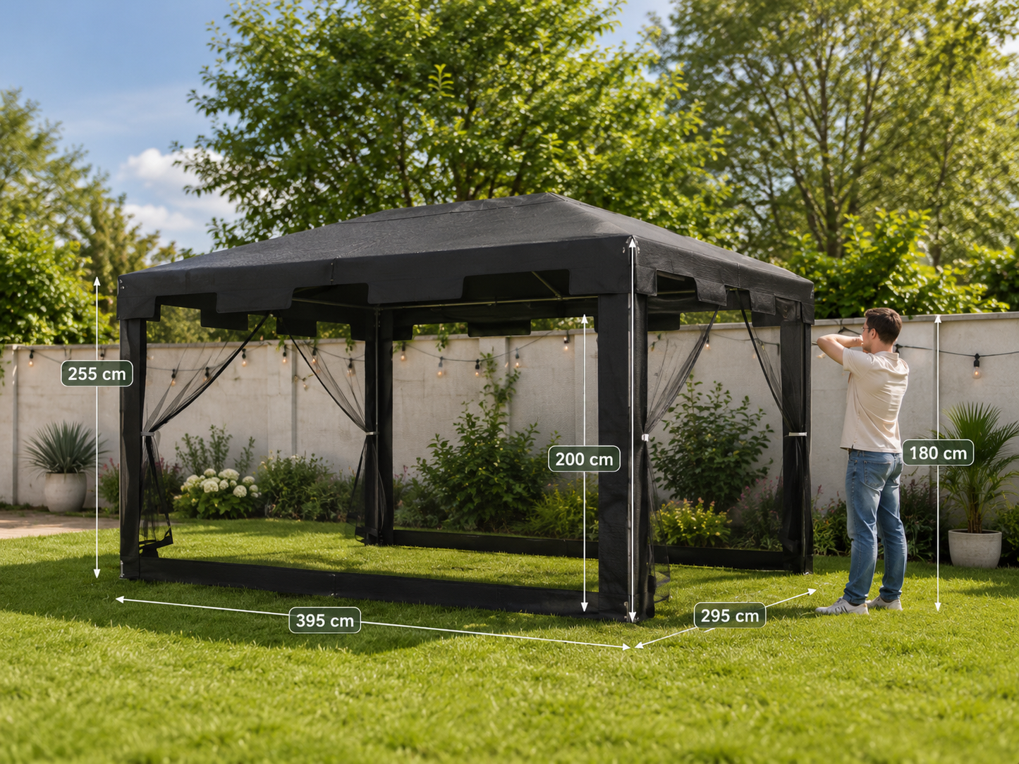Tonnelle Moustiquaire Double Porte
