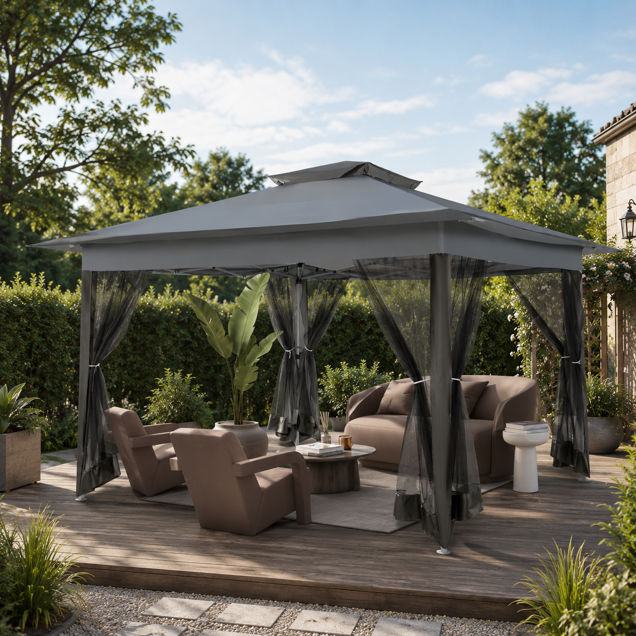 Pavillon Pliant Moustiquaire