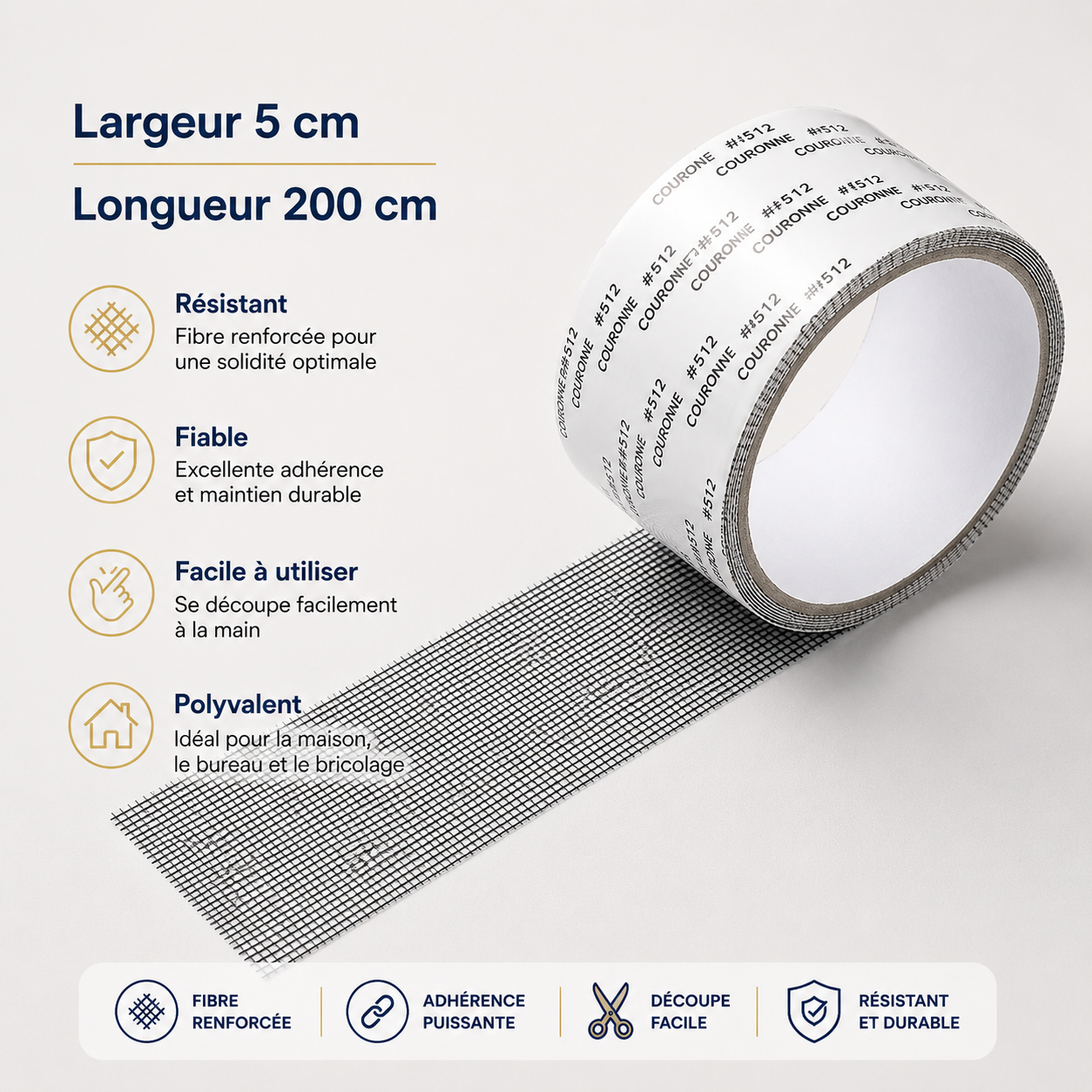 Bande Réparation Moustiquaire