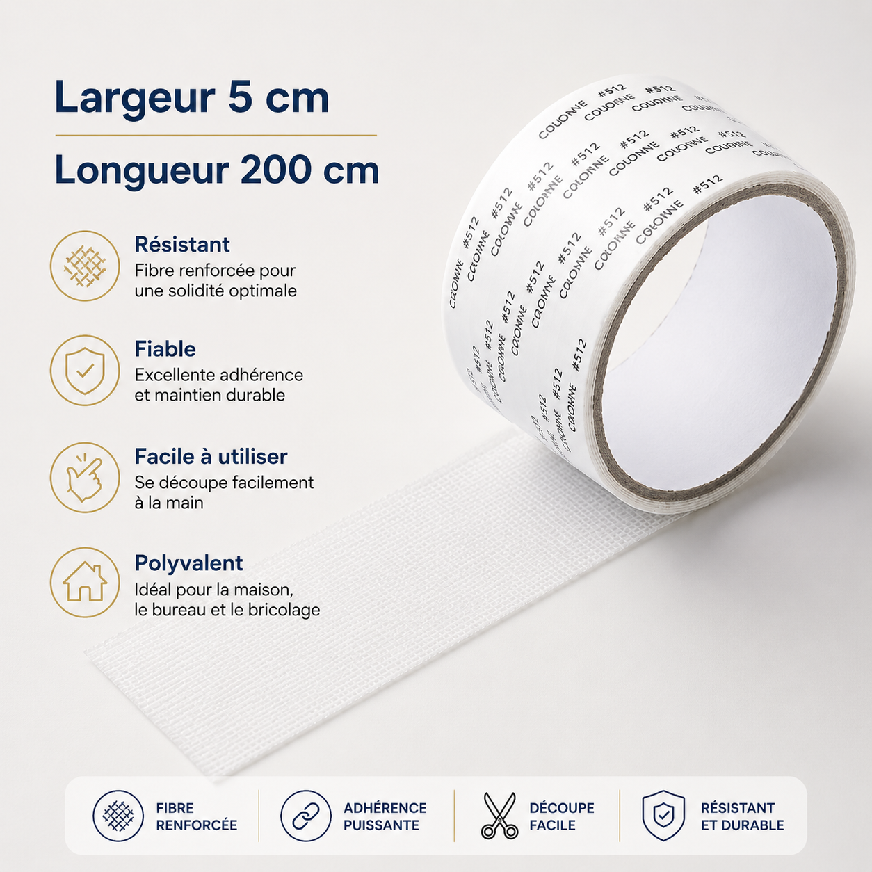Bande Réparation Moustiquaire