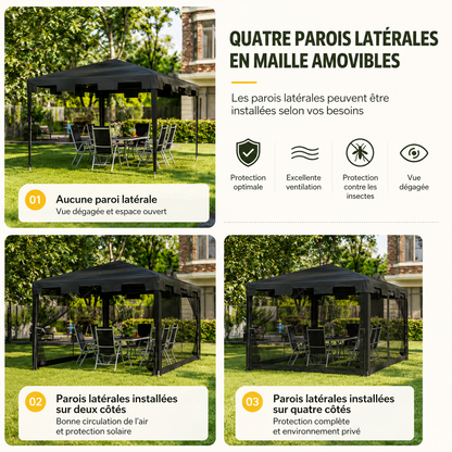 Tonnelle Moustiquaire Double Porte