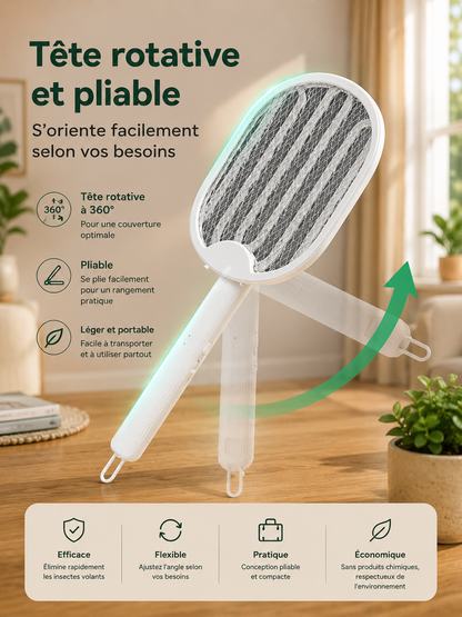 Raquette Anti-Moustique Electrique