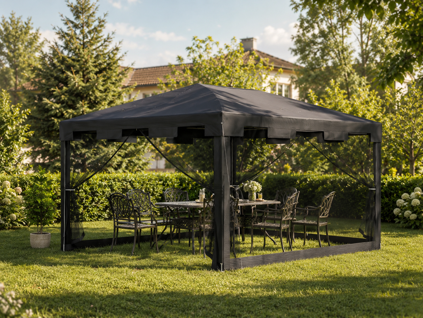 Tonnelle Moustiquaire Double Porte