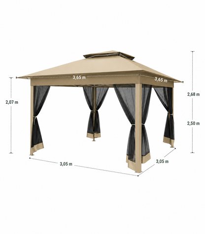Pavillon Pliant Moustiquaire