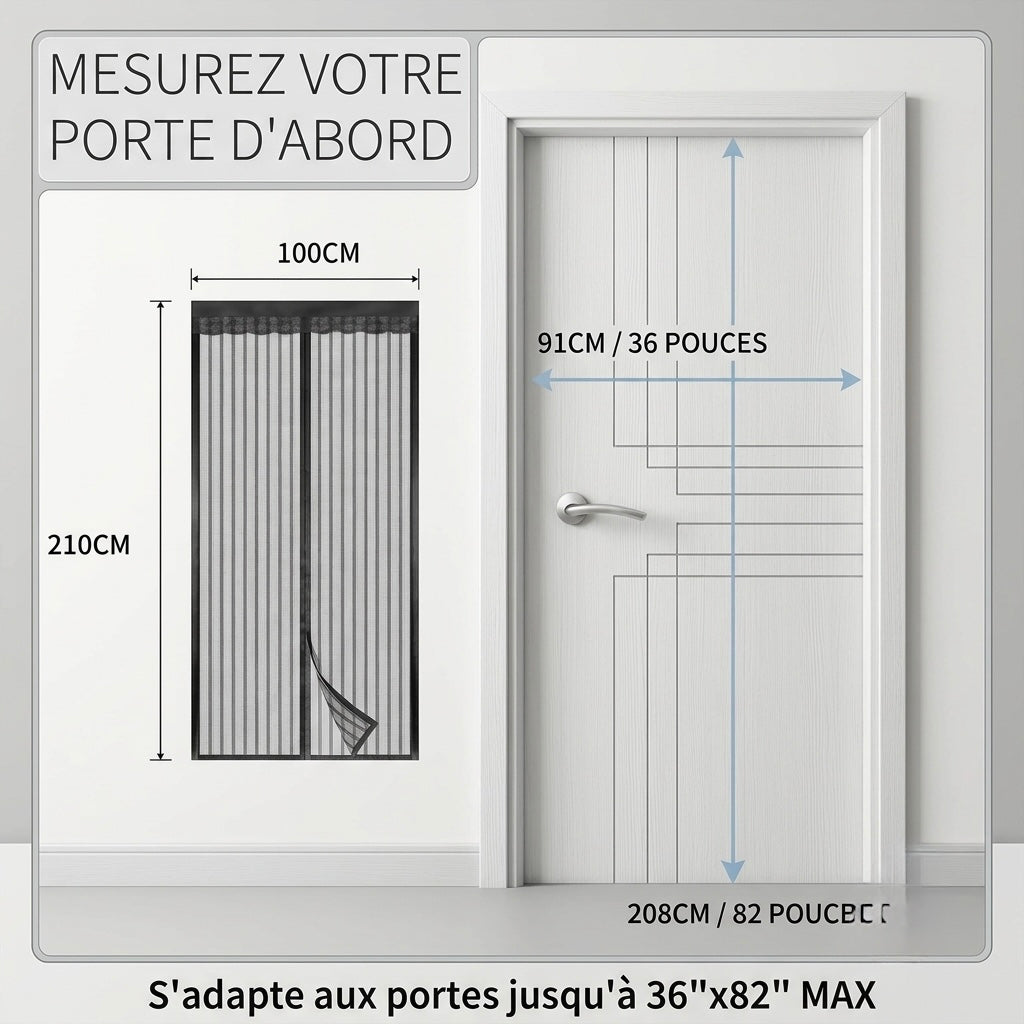Moustiquaire Porte Moderne