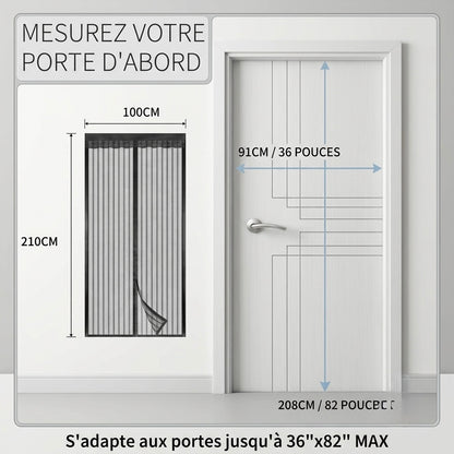 Moustiquaire Porte Moderne