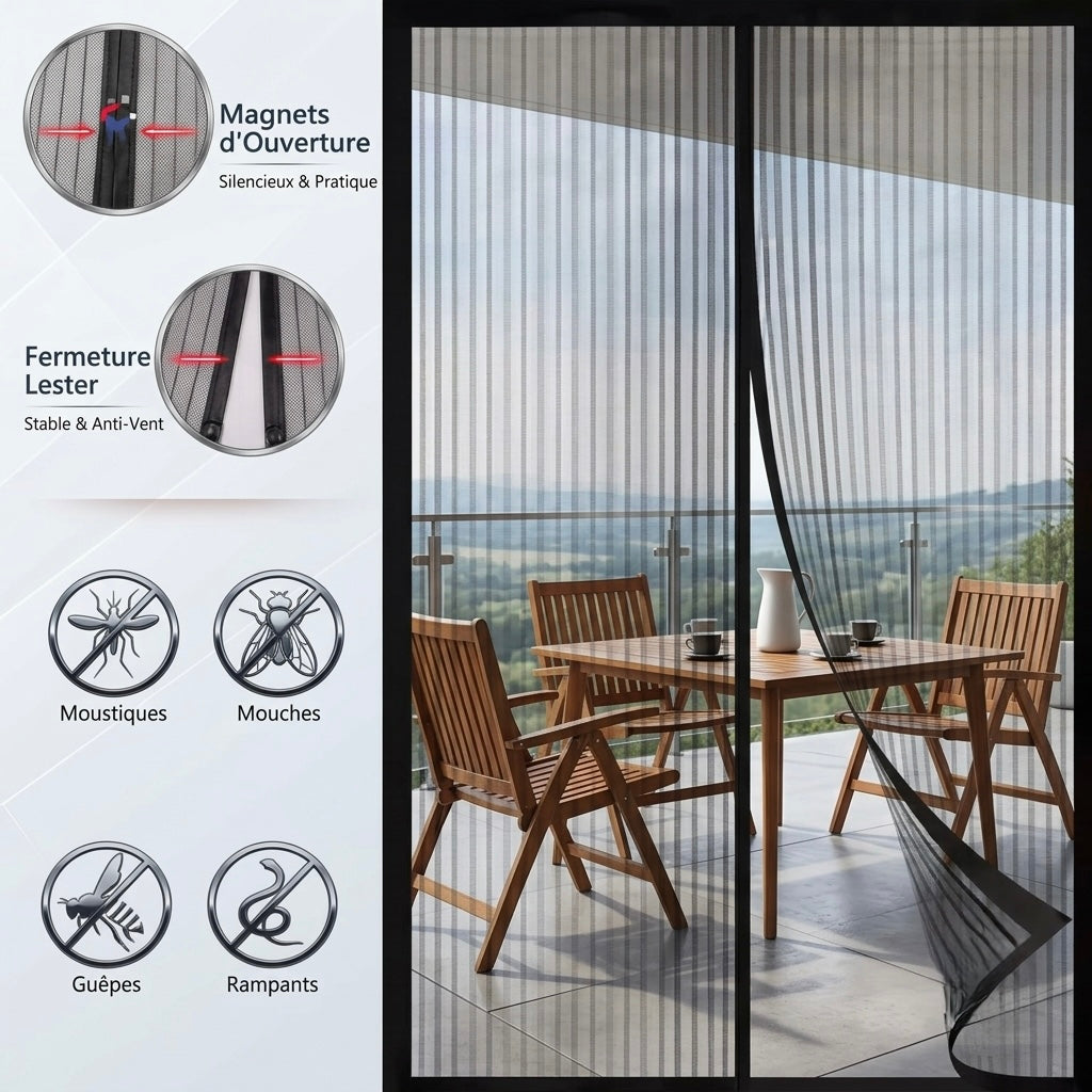 Moustiquaire Porte Moderne