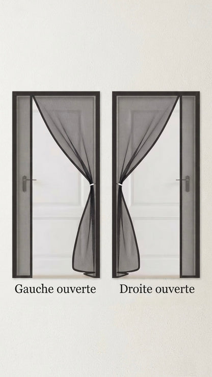 Moustiquaire Porte Ouverture Latérale