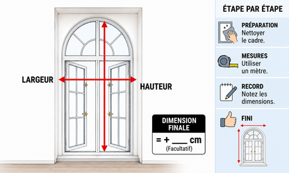 Moustiquaire Fenêtre Incurvé