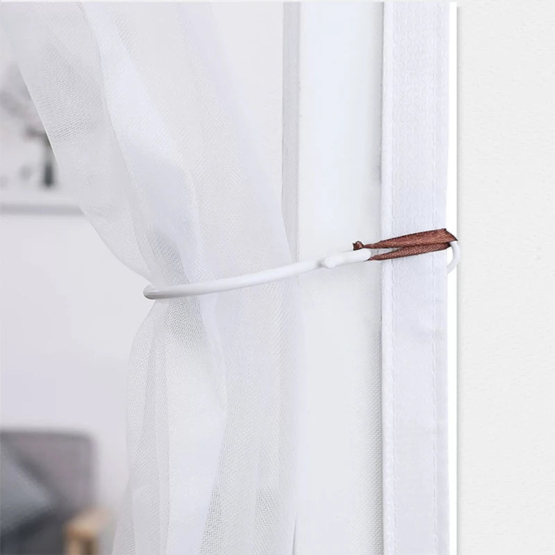 Moustiquaire Porte Blanc