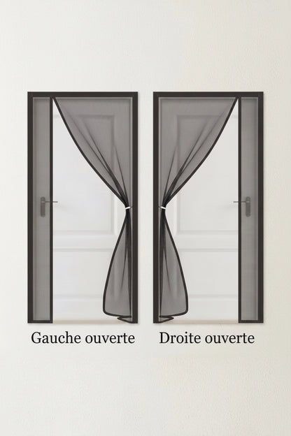 Moustiquaire Porte Ouverture Latérale