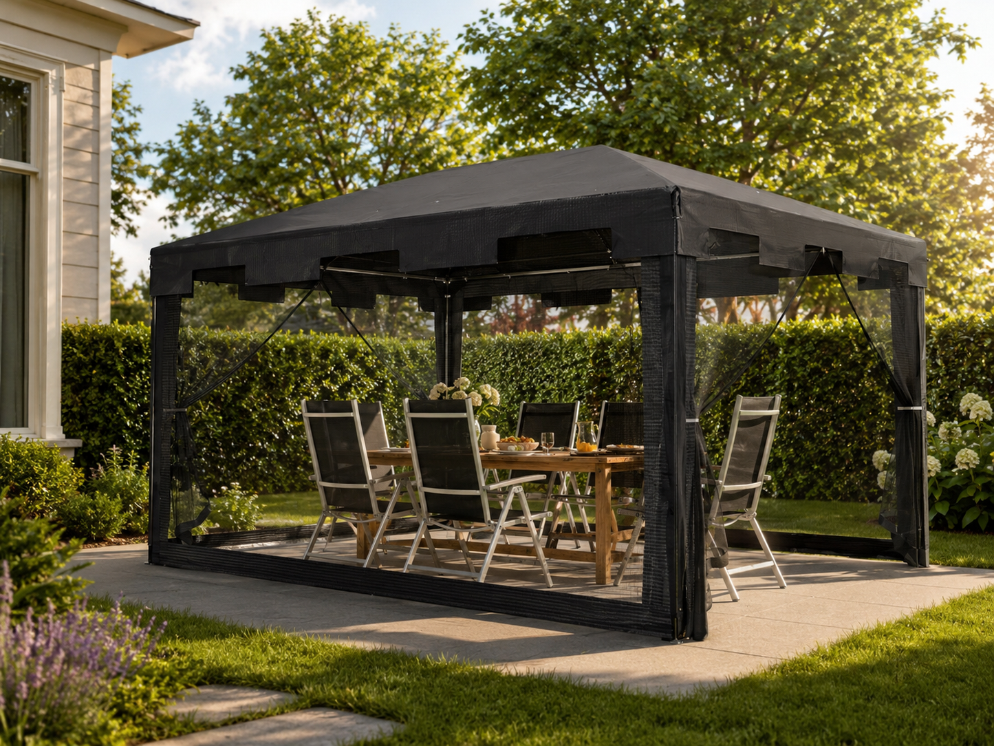 Tonnelle Moustiquaire Double Porte